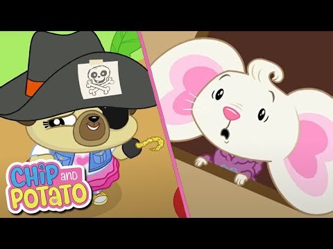 Chip and Potato | ¡Cachorro pirata! | Dibujos animados para niños | Mira más en Netflix