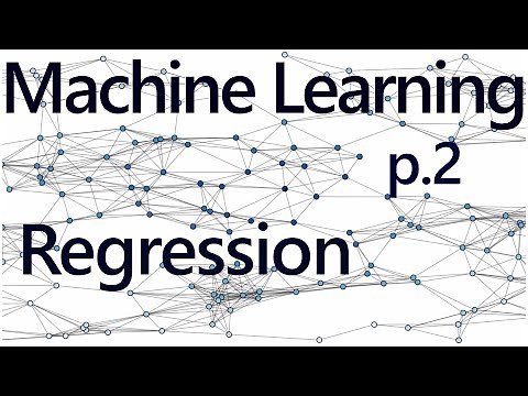 Regression Intro - Practical Machine Learning Tutorial with Python p.2