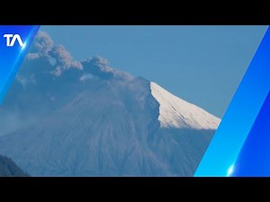 El volcán Sangay ha incrementado su actividad eruptiva