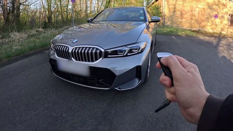 2025 BMW 320d xDrive (G20) 190 + 11 PS 🚀 top speed POV drive autobahn no speed limit