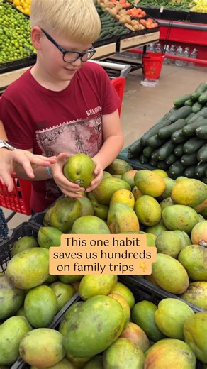 Traveling as a family doesn’t have to mean blowing your budget on food. We’re not afraid to splurge on a memorable meal, but one of the easiest ways we keep trips affordable is being intentional about how and where we eat! Here are 3 simple ways we save on food while traveling: • Grocery store stops – We always hit a local grocery store for breakfast items, snacks, a dinner or two, and drinks. It saves money and time, plus we also love seeing what locals like. • 2 meals instead of 3 – We sometim