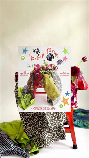 🌸SPRING FLING🌸 Ebb & Flow and 414loral come together twice a year for THE best clothing swap in Milwaukee. Bring 10 items, leave with 10 *new to you* items in a baggu, a bouquet, you can buy a matcha from Sora Matcha (!!) to energize you through it all. sign up at 414loral.com 😛