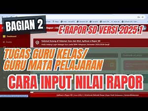 HOW TO INPUT VALUES IN THE 2025.1 ELEMENTARY SCHOOL REPORT