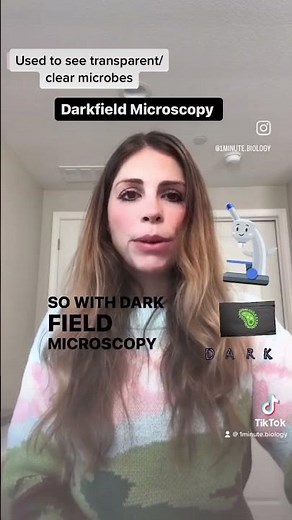 Darkfield Microscopy Microscope #biology #microbiology #biotechnology #research #exam #review #lab