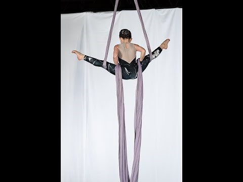 9 Year Old Aerial Silk Solo "I Climb" - Ella Dobler