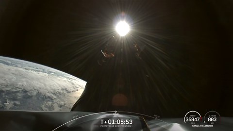 SpaceX launches Blue Ghost lunar lander from Florida