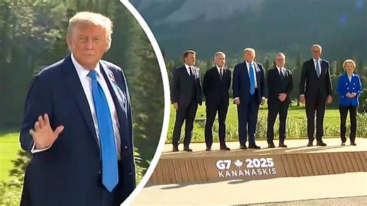 Trump leaves G7 summit early amid conflict escalation in Middle East