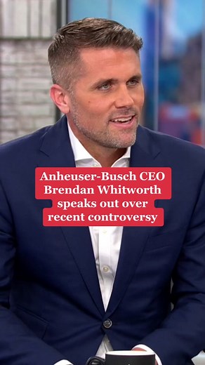 In response to recent controversy, Anheuser-Busch CEO Brendan Whitworth tells CBS Mornings that his company will continue to support the LGBTQ community. #budlight #anheuserbusch #news