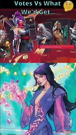 Votes Vs The Free Skin We'd Get... - Marvel Rivals