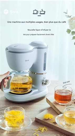 ☕️ Dégustez du café de la qualité d’un caféternet à la maison ! ✅ Température de percolation précise de 92 - 96℃, chaque gorgée est faite main par un barista. ✅ Facile à utiliser : Même un débutant peut devenir un maître du café en un clic ☕️. ✅ Design esthétique et pratique : Couleurs fraîches, petite et sans encombre. Réveillez - vous le matin, détendez - vous l’après - midi, avec lui, profitez de la liberté du café à tout moment ! Cliquez sur le lien et apportez - vous ce bonheur aromatique à