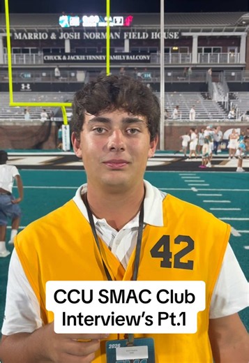CCU SMAC Club Post Game Interviews Pt.1 #coastalcarolina #ccu | smac