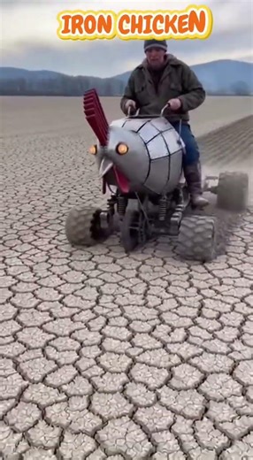 This Chicken Is a Machine #chickenmachine#ironchicken#engineering