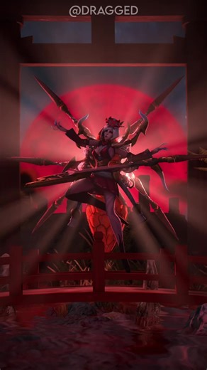 Blood Moon Elise 🌑🕷️🌙 Fan Animation | #leagueoflegends #elise #leaguetok #fyp