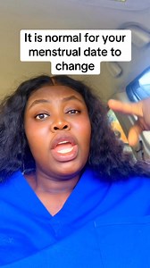 It is normal, that doesn’t mean you are having an irregular menses #menses #fertility #health #viralreelsシ | Celebrity Nurse Esther