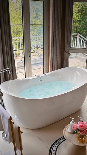 Turn your bathroom into a 5-star spa in 60 seconds! 🛁✨ The WOODBRIDGE Deluxe Bathtub delivers: 💦 Whirlpool Air Bubble jets (6 body jets 10 bubble jets) ♨ Constant heat—soak longer without adding hot water 📏 72" of pure luxury, 65-gallon capacity 🌟 Premium Lucite acrylic with chromotherapy light UL certified. 1-year warranty. Your daily escape awaits. 👉 https://www.woodbridgebath.com/home/product/detail/id/1317 #SpaAtHome #Hydrotherapy #BathroomGoals | WoodBridge Bath