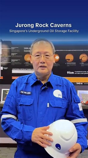 The Captain's LogJurong Rock Caverns. 150m down. 9 million barrels.Minister's 1.5-minute tour of Singapore's underground energy buffer.When Hormuz chokes and tankers crawl, the granite holds steady.Foresight you can measure in storeys. ⚓️#JurongRockCaverns #EnergySecurity #Singapore