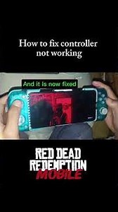 How To Fix Controller Not Working on Red Dead Redemption Mobile #rdrfix #controllerfix