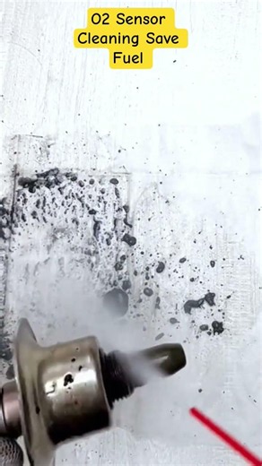 How To Clean O2 Sensor #ytshorts #automobile #tecnician #mechanic #shortsfeed #shorts