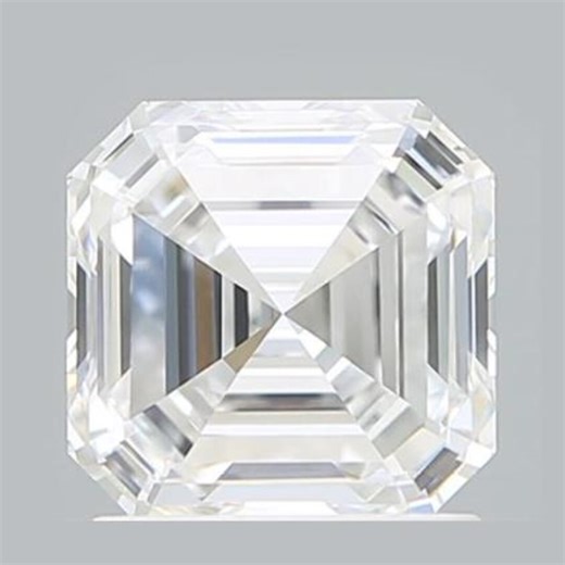 Asscher Cut Lab Grown Diamond IGI Certified, Premium Loose Diamond for Custom Engagement Ring, Wedding Jewelry, Anniversary Gift for Her - Etsy