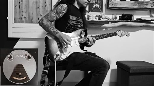 Classic germanium Fuzz Face Arbiter England 90's by Dennis Cornell #fuzz #fuzzface #fender | Andrea Giordano