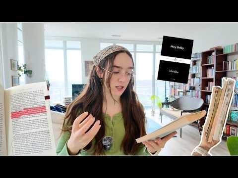 reading classic literature for a week 🕰️ vlog