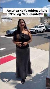 Address fact in America #newyork #viral #desiinusa