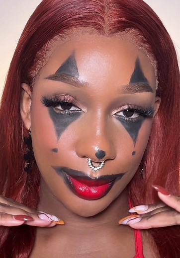 Sexy Clown Halloween Makeup Tutorial