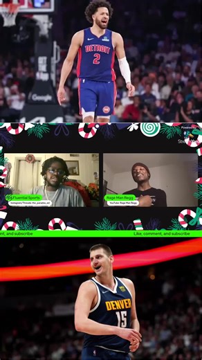 Cade Cunningham is a legit MVP candidate #cadecunningham #nikolajokic #nuggets #pistons #nba