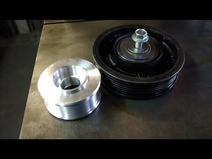 軽量プーリー製作☆北工