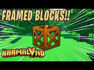 FRAMEDBLOCKS - BLOQUES PARA CONSTRUCCIONES DE KARMALAND 5!!! ||1.18.2 - 1.19.2||