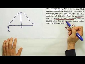 Applying the central limit theorem to find probability example 2