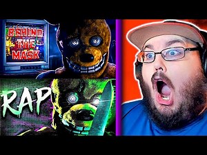 FNAF MOVIE SONG - "BEHIND THE MASK" & WILLIAM AFTON RAP | "Connection Terminated" | #FNAF REACTION!