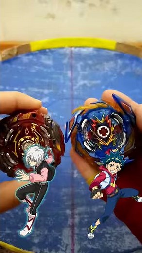 World Spriggan vs Brave Valkyrie. Beyblade burst sparking #Shorts