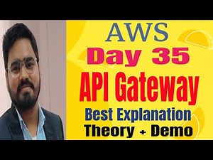 Day-35 || AWS API Gateway Demo Using S3 Lambda GET POST Method || AWS Tutorial for DevOps Journey