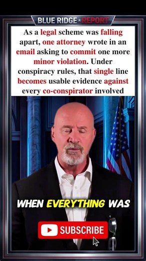 The Email Line That Became Evidence Against Everyone Involved