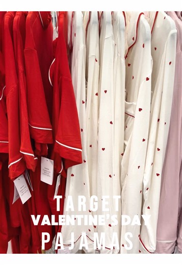 Cozy Valentine’s Day Pajamas Available at Target