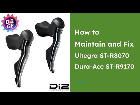 How to Maintain or Fix your Di2 shifters, ST-R8070 and ST-R9170