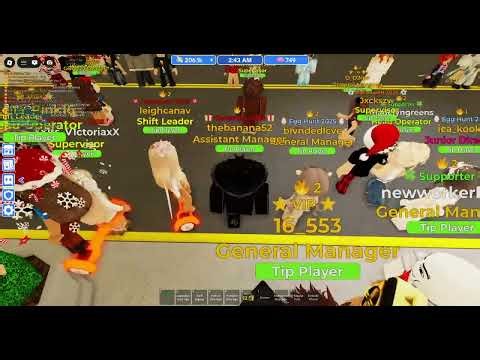 GETTING PROMOTED TO GENERAL MANAGER IN ROBLOX WASHIEZ!!!