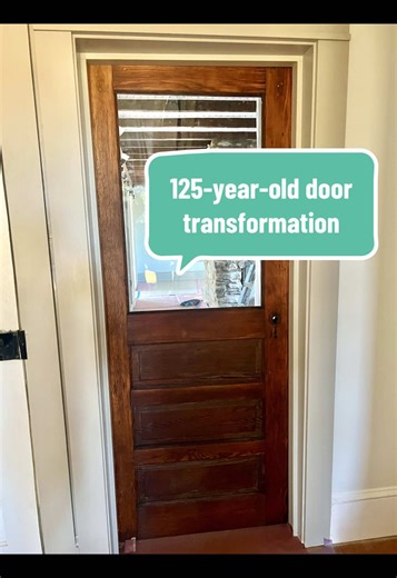 Transforming a 125-Year-Old Door for a New Life