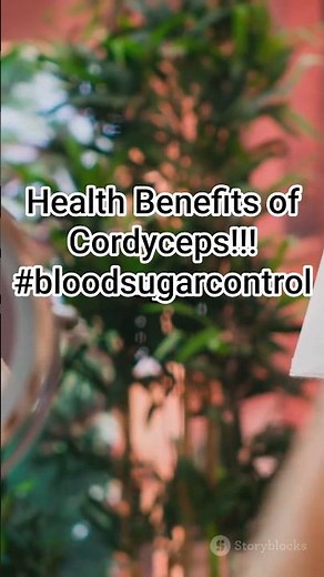 5 Uncommon Health Benefits of Cordyceps! #bloodsugarcontrol #cordyceps #antiaging
