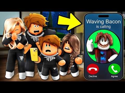 The WAVING BACON FACETIMED My FAMILY at 3AM! (Brookhaven RP)