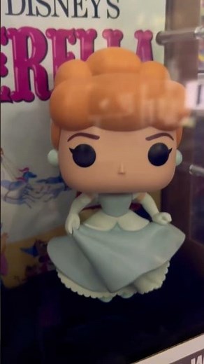 Cinderella with Jaq movie poster scene