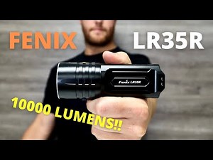 FENIX LR35R Compact Searchlight | 10,000 LUMENS