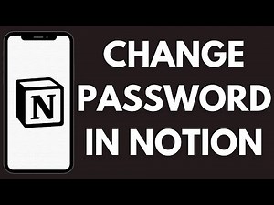 How To Change The Password In Notion