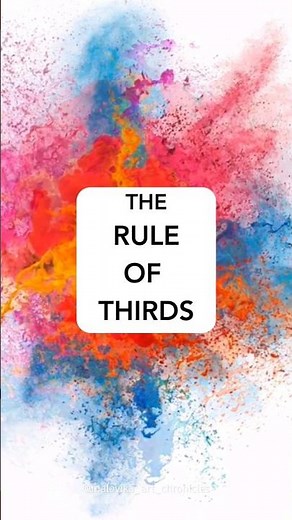 The Rule of Thirds - Composition Rule in Painting #ruleofthirds #painting