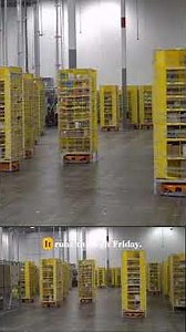 Inside Look at an Amazon Distribution Facility on Prime Day