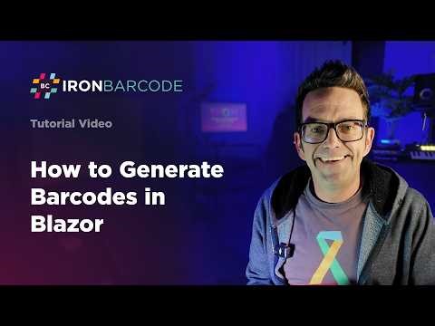 How to Generate Barcodes in Blazor | IronBarcode