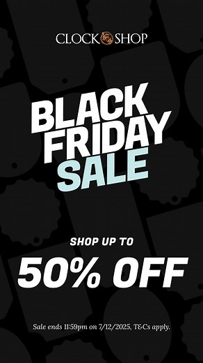 Find the perfect handcrafted gift (or a treat for yourself!) with 10-50% off our most-loved collections. From authentic cuckoo clocks to beautiful watches and unique German decorations, find a future heirloom at an unmissable price ✨ Shop the Black Friday sale now! | Clock Shop Montville | Facebook