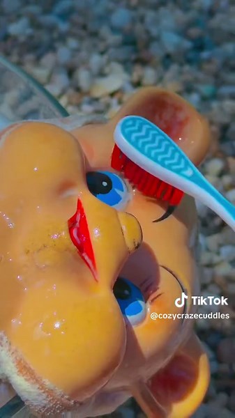 Restoration of a Vintage Rubber Face Plush Toy