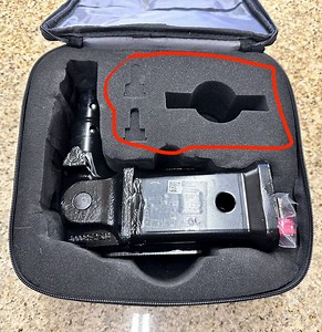 Hitch Receiver Bag Contents